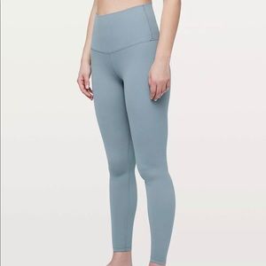 Lululemon Wunder Under HR Tight 31” F blue cast